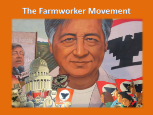 The Farmworker Movement